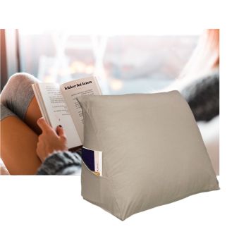 Sloop Lekker Lui Lezen Kussensloop (Zand)