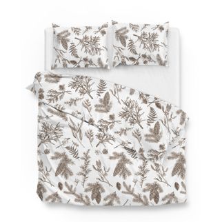Zo! Home Flanel Dekbedovertrek Esme (White)