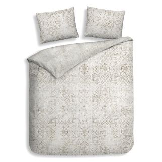 Heckettlane Dekbedovertrek Esmeralda (Beige)