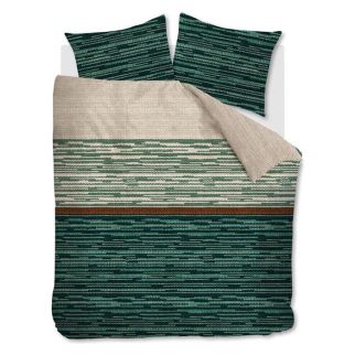 Beddinghouse Flanel Dekbedovertrek Fardau (Green)
