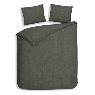 Heckett & Lane Flanel dekbedovertrek Franela (Frost Grey)
