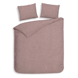 Heckett & Lane Flanel dekbedovertrek Franela (Shady Pink)