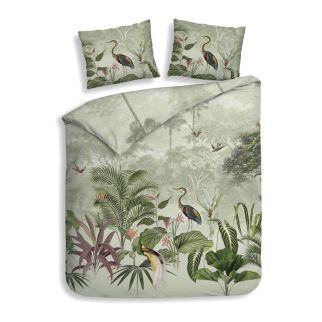 Heckett & Lane Dekbedovertrek Heron (Green)