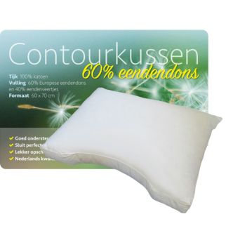 iSleep Contourkussen Dons (60% dons)