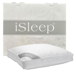 iSleep Donzen Box-Kussen (15% Eendendons)