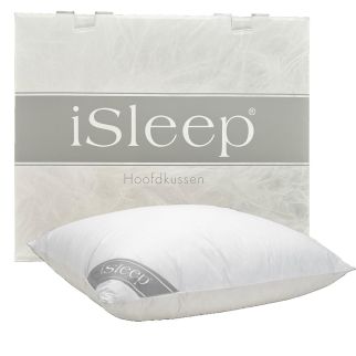 iSleep Donzen Hoofdkussen (15% Eendendons)