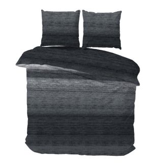 iSleep Flanel Dekbedovertrek Sven (Grijs)