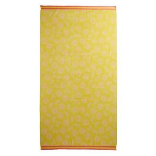 KAAT Amsterdam Strandlaken Citrus Delight (Yellow)