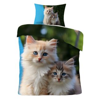 iSleep Dekbedovertrek Kittens (Multi)