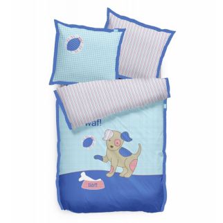 LIEF! Dekbedovertrek Puppy (Blue)