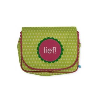 LIEF! Toilettas Dots & Flowers Green