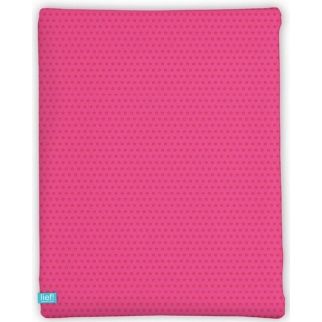 LIEF! Hoeslaken Pink Flower - 40x80 cm - Roze