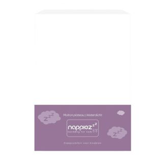 Nappiez molton waterdicht hoeslaken met rondom elastiek, maat 70x150 cm