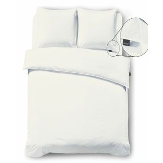 iSleep Dekbedovertrek Perkal (Licht Beige)