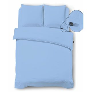 iSleep Dekbedovertrek Perkal (Licht Blauw)