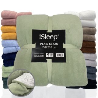 iSleep Plaid Klaas (Licht Groen)