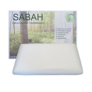 Sabah Latex Natuur Rubber kussen (Medium) 40x70