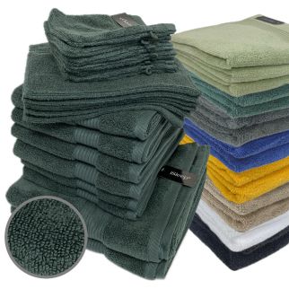 iSleep badtextiel Terry (Donker Groen)