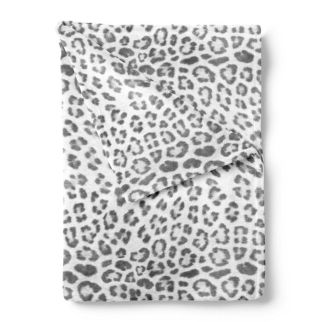 Zo! Home Plaid Snow Leopard (Grey)