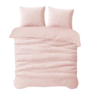 iSleep Dekbedovertrek Teddy (Roze)