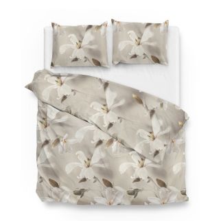 Zo! Home dekbedovertrek Dani (Taupe Grey)